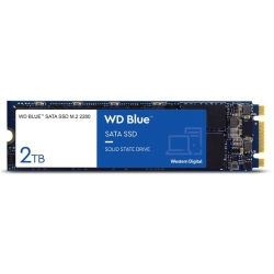 WESTERN DIGITAL Wds200T2B0B 3D Nand SATA SSD Internal Storage, 2Tb (Wds200T2B0B) In Blue