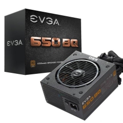EVGA 650 Bq 80+ Bronze 650W Semi Modular Power Supply - (110-Bq-0650-V1)