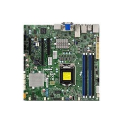 SUPERMICRO Xeon E3-1200 V5 C236 Socket H4 Lga1151 PCi Express SATA Microatx (Mbd-X11Ssz-Tln4F-O)