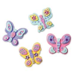 MELISSA & DOUG Wooden Butterfly Magnets