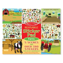 MELISSA & DOUG Reusable Sticker Pad: Farm