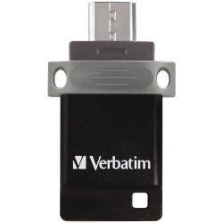 VERBATIM 32GB USB 2.0 + USB Type-A Flash Drive (99139)