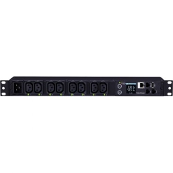 CYBERPOWERPC Cyberpower Pdu81006 Switched Metered-By-Outlet Pdu, 200-240V, 20A, 8 Outlets (C13), 1U Rackmount