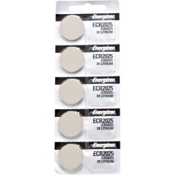 ENERGIZER 5 X 2025 Watch Batteries, 3V Lithium Cr2025