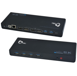 SIIG USB 3.0 4K Dual Video Docking Station - USB-C
