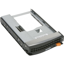 SUPERMICRO Ac Tool-Less Nvme Gen-5 3.5 T 2.5 Drive Tray (Mcp-220-00138-0B) In Black