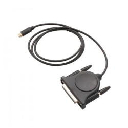 SYBA USB Type-C Printer / Parallel Db25F Cable, Bi-Directional Communication, Ieee1284 Compliant