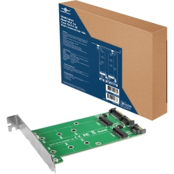 VANTEC Multi-Size Dual M.2 to 2Xsata Iii Port Converter Kit (Ugt-M2St220)