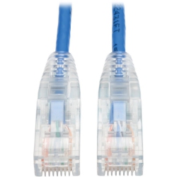 TRIPP LITE 4Ft Cat6 Gigabit Snagless Molded Slim Utp Patch Cable Rj45 M/m 4' In Blue