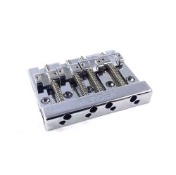 FENDER ® Himass 4-String Bass Bridge Assembly With Zinc Saddles