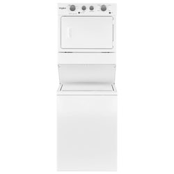 Whirlpool 4 Cu. Ft. Gas Washer & 5.9 Cu. Ft. Dryer Laundry Centre (WGT4027HW) - White