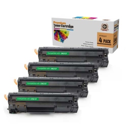 VPDEPOT 4Pk 137 (9435B001) Replacement Toner for Canon Imageclass Mf212W/mf216N/mf227Dw/mf229Dw In Black