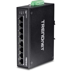 TRENDNET 8-Port Hardened Industrial Gigabit Din-Rail Switch (Ti-G80)