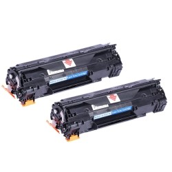 IMPRIMIEUX 2 Packs Compatible Toner Cf283X 83X for HP Laserjet Pro M201 M225, Canon Mf211 Mf212W Mf215