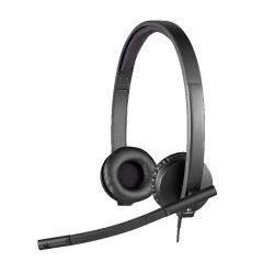 LOGITECH H570E Comfortable Resilient Stereo USB Headset (981-000574)
