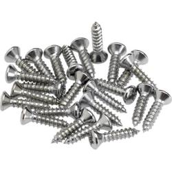 FENDER ® Pickguard Control Plate Mounting Screws - Pkg Of 24