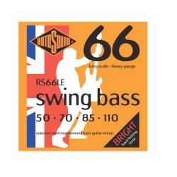 ROTOSOUND Rs66Le Swing Bass 66 Stainless Steel Bass Guitar Strings - 5-String (50 70 85 110)