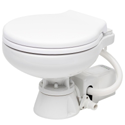 JOHNSON PUMP Aquat Electric Marine Toilet - Super Compact - 12V