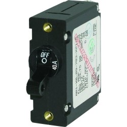 BLUE SEA SYSTEMS Sea 7224 Ac - Dc Single Pole Magnetic World Circuit Breaker - 40 Amp