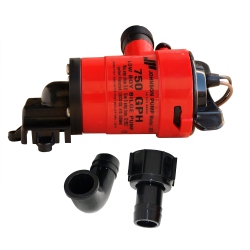 JOHNSON PUMP Low Boy Bilge Pump, 750Gph, 12V