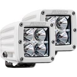 RIGID INDUSTRIES D-Series Pro Hybrid-Flood Led - Pair - In White