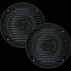 JENSEN 6.5"" Coaxial Speakers, 60 Watts In Black