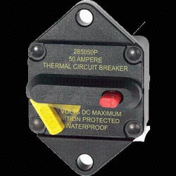 BLUE SEA SYSTEMS Sea 7083 50 Amp Circuit Breaker Panel Mount 285 Series