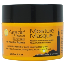 AGADIR Argan Oil Keratin Protein Moisture Masque- Sulfate Free 8 OZ