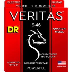 DR HANDMADE STRINGS Veritas Electric Guitar String, Light - Heavy (9-46)