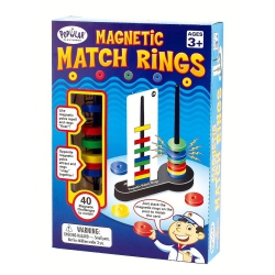 POPULAR PLAYTHINGS Magnetic Match Rings In Multicolor