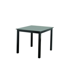 TITUS FURNITURE Cappuccino Finish Wood Classic Casual Dining Table Seats 2