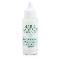 MARIO BADESCU Hyaluronic Emulsion With Vitamin C - for Combination- Dry- Sensitive Skin Types - 29Ml-1OZ