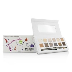 CARGO Around The World Eye Shadow Palette (12X Eye Shadow, 1X Shadow Brush) - 12X0.8G-0.03OZ