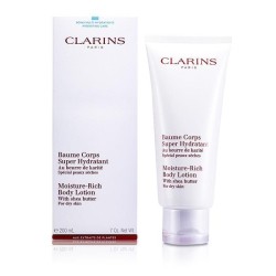 CLARINS Moisture Rich Body Lotion With Shea Butter (Dry Skin) - 200Ml-7OZ