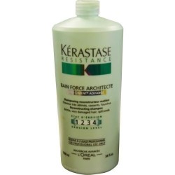 KERASTASE Resistance Bain Force Architecte Vita-Ciment Advanced Shampoo 34 OZ (Packaging May Vary)