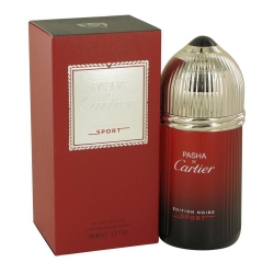CARTIER Men's Pasha De Edition Noire Sport Eau De Toilette Spray, 3.3 OZ, 1 Lb