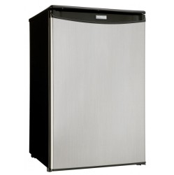 DANBY 4.4 Cu Ft Mini Fridge Stainless Steel