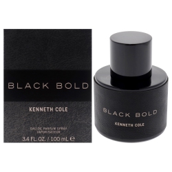 KENNETH COLE Bold By Eau De Parfum Spray 3.4 OZ (100 Ml) (Men) In Black