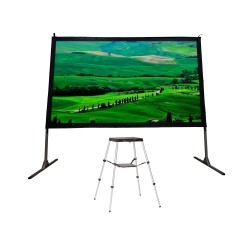 ELUNEVISION 144" Outdoor Movie Experience Bundle