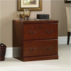 PEMBERLY ROW 2 Drawer Lateral Wood File Cabinet In Classic Cherry