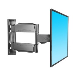 AXGEAR Lcd Tv Wall Mount Flat Panel Led Full Motion 6 Swing Till Arms for 32-55 Inch