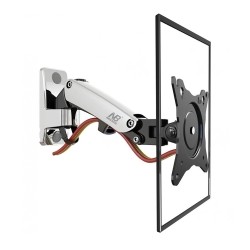 AXGEAR Wall Mount Gas Strut Full Motion Led Lcd Monitor Tilt Arm Bracket 19 - 27 In