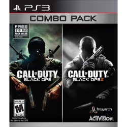 ACTIVISION Cod Call Of Duty: Ops 1 & 2 Combo Pack (Ps3) In Black