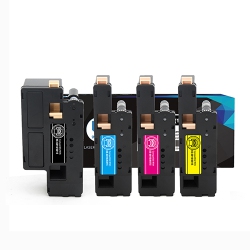 GOTONERS Xerox New Compatible 6010/6015 (106R01627+106R01628+106R01629+106R01630) Four Color Set Toner Kit, Standard Yield