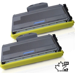 INKFIRST 2 High Yield Compatible Toner Cartridge Tn-360 Tn360 Replacement for Brother Tn-360 Mfc-7340 Mfc-7345N In Black