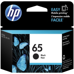HP 65 Original Ink Cartridge (N9K02An), N9K02An#140 In Black