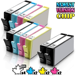 INKFIRST 10 ® High Yield Compatible Ink Cartridges Replacement for HP 564 Xl 564Xl Photosmart 5510 5515 5520 6510 6520 6525