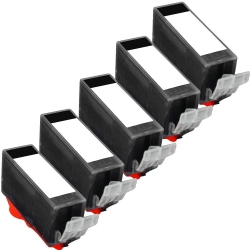 INKFIRST 5 Compatible Pgi-220 Pgi220 Pg Ink Cartridges Replacement for Canon Pgi-220Bk Pgi220Bk Pixma Ip3600 Ip4600 In Black