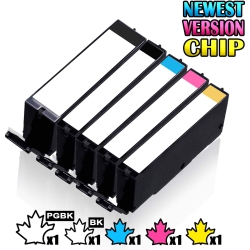 INKFIRST 1 Set Of 5 Compatible Pgi-270Xl Cli-271Xl Pgi-270 Cli-271 Ink Cartridges Replacement for Canon Pgi270Xl Cli271Xl