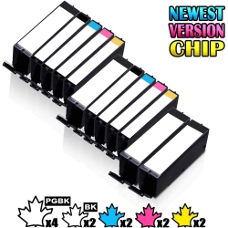 INKFIRST 12 Compatible Pgi-270Xl Cli-271Xl Pgi-270 Cli-271 Ink Cartridges Replacement for Canon Pgi270Xl Cli271Xl 2Set+2Pgi